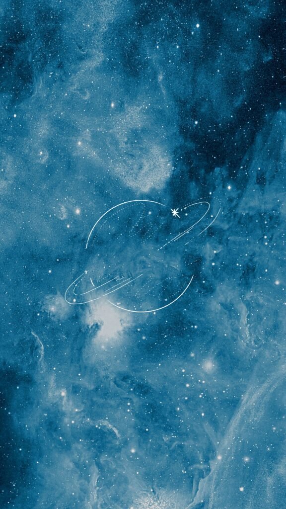 Blue White Simple Space Photo Planet Illustration Phone Wallpaper 576x1024 - Solusi manajemen parkir untuk Sistem Parkir Modern