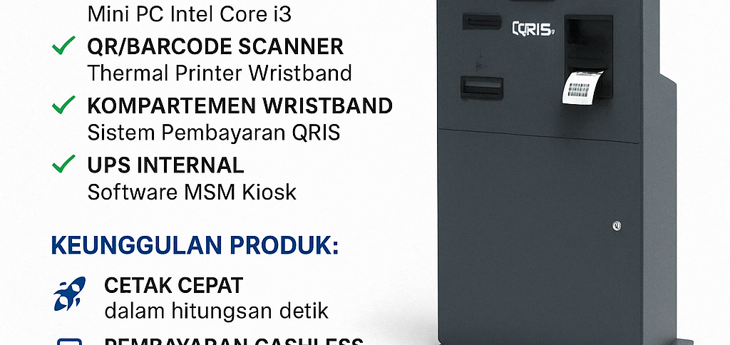 kios k wristband 1024x484 - Solusi tripod turnstile untuk Sistem Parkir Modern