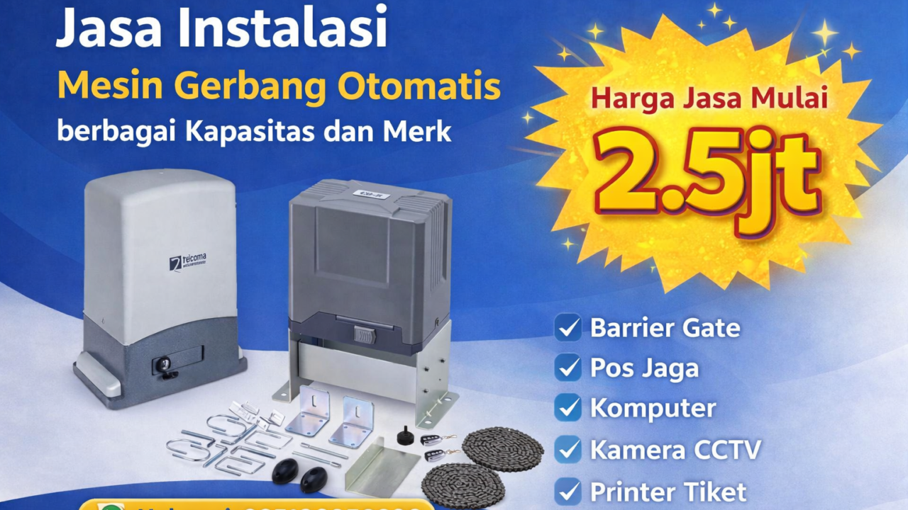 Jasa Pasang Pagar Otomatis, Mesin Pagar China vs Italy, Instalasi Gate Opener Indonesia, Jasa Teknisi Pagar Otomatis, Maintenance Mesin Pagar